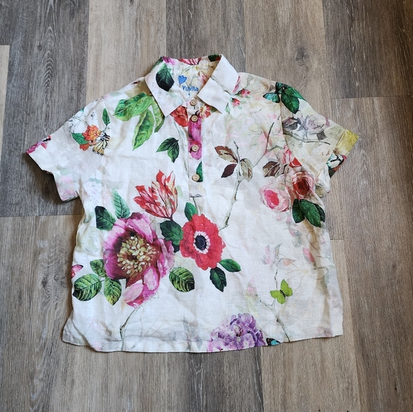 Yuvita Tops - YUVITA LINEN TOP